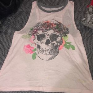 AEO SKULL MUSCLE TEE